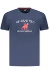 US GRAND POLO SHORT SLEEVE T-SHIRT MEN BLUE