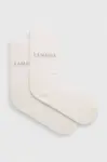 Ponožky La Mania dámské, béžová barva