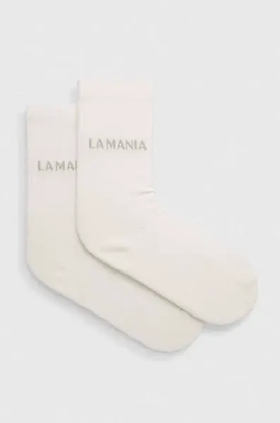 Ponožky La Mania dámské, béžová barva