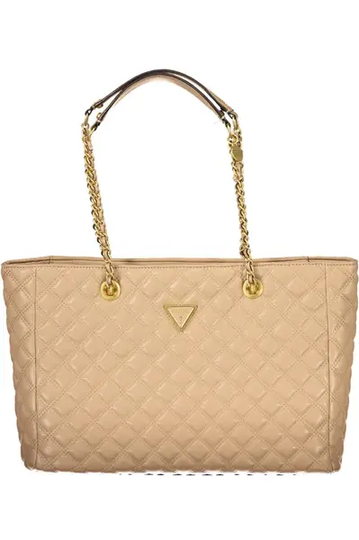 Béžová kabelka GUESS JEANS