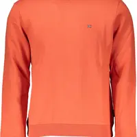 NAPAPIJRI MEN'S RED ZIP-OUT SWEATSHIRT