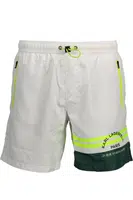 KARL LAGERFELD BEACHWEAR SWIMSUIT BOTTOM MEN WHITE