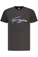 Černé triko Tommy Hilfiger s krátkým rukávem