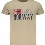 NORWAY 1963 BEIGE MEN'S SHORT SLEEVE T-SHIRT