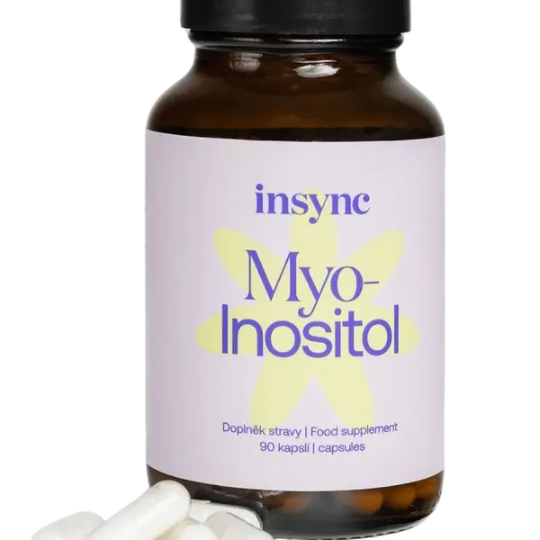 INSYNC Myo-Inositol + kyselina listová 90 kapslí