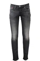 TOMMY HILFIGER MEN'S BLACK DENIM JEANS