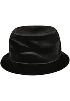 Velvet Bucket Hat černý