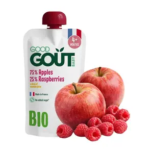 GOOD GOUT Jablko s malinou od 4.měsíce BIO 120 g