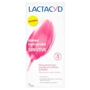 LACTACYD Intímna umývacia emulzia Sensitive 200 ml
