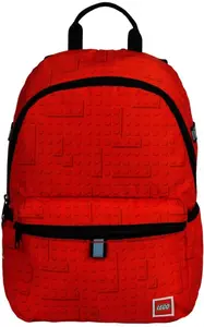 LEGO Brick Dots Red - batoh Colorblock
