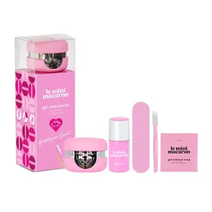 Le Mini Macaron Sada na gélovú manikúru Bubblegum Crush