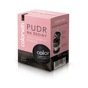Colorwin púder na šediny čierny