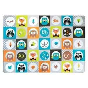 BBLUV obojstranná hracia podložka Mülti Tiles