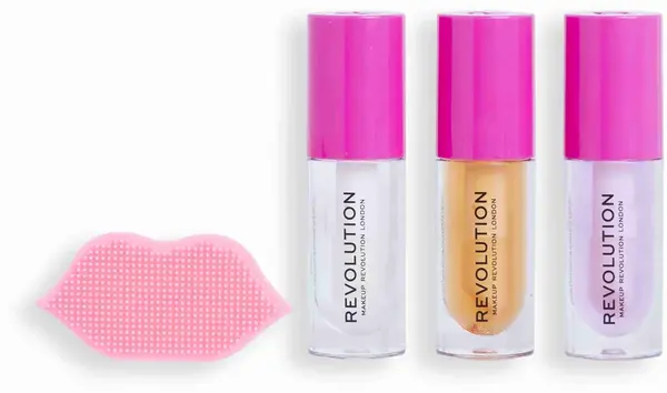 Revolution, Kiss & Go Glaze Lip Care Gift Set