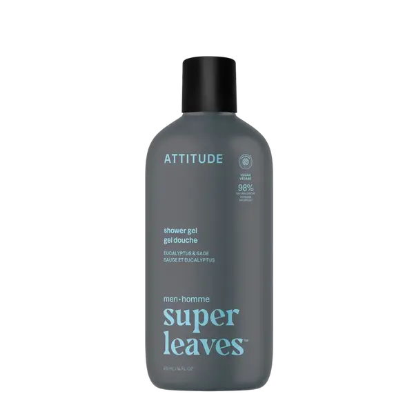 Pánsky sprchový gél ATTITUDE Super leaves - Eukalyptus a Šalvia