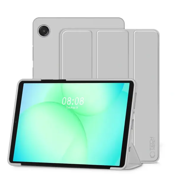 Tech-Protect Smartcase puzdro na Samsung Galaxy Tab A9 / A11 8.7'', sivé