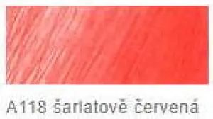 Akvarelová pastelka AD – 118 Scarlet red