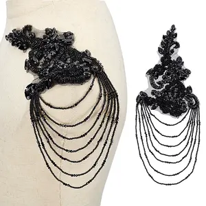 2Pcs Rhinestone Sewing Ornaments
