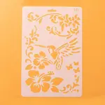 Plastic Reusable Drawing Painting Stencils Templates