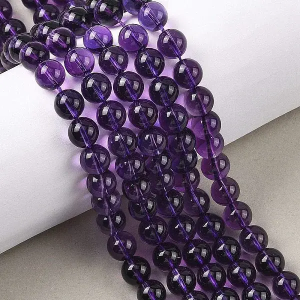 Synthetic Quartz Bead Strands