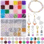 DIY Glass Beads Bracelet Making Kits
