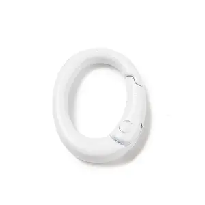 Spray Painted Alloy Spring Gate Rings