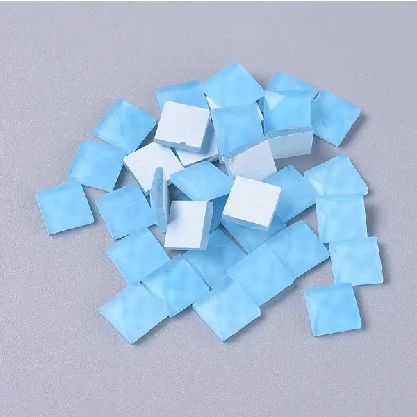 Faceted Glass Cabochons