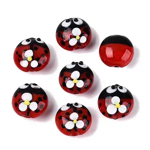Handmade Bumpy Lampwork Beads