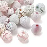 Spray Painted Acrylic Beads