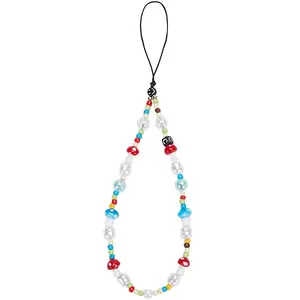 Resin Lanyard Wrist Strap Phone Star Charms Straps