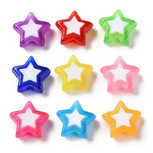 Star Acrylic Beads