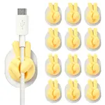 Yeah Gesture Thumb Shape Plastic Cable Organizer Clips