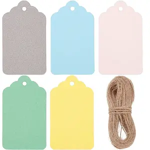 2 Sets Paper Blank Bookmarks