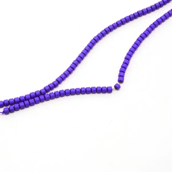 Non-magnetic Synthetic Hematite Beads Strands