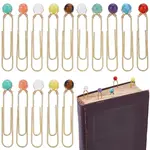 20Pcs 10 Styles Iron Paper Clips