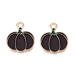 Thanksgiving Day Theme Alloy Enamel Pendants