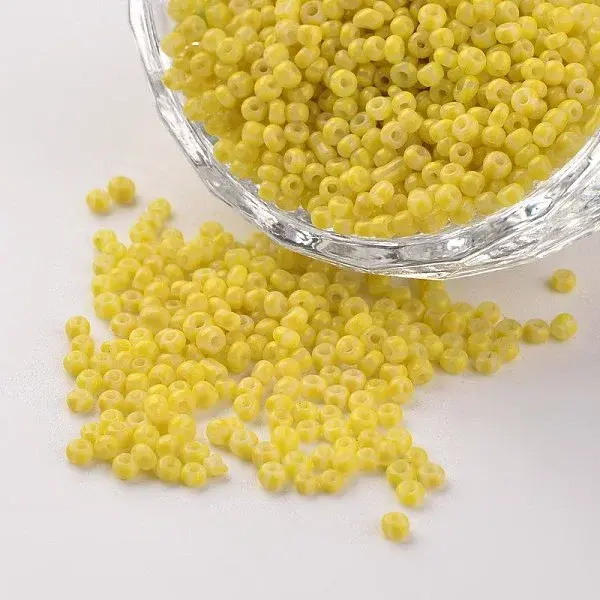 12/0 Opaque Colours Seep Glass Beads