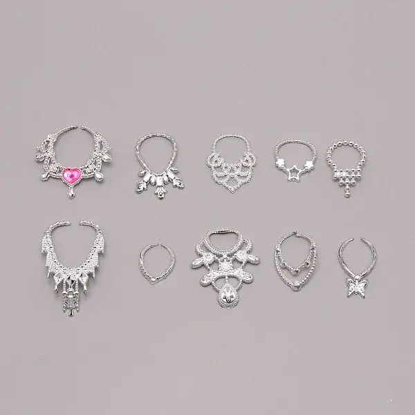 Plastic Doll Charm Necklaces