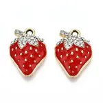 Alloy Enamel Pendants
