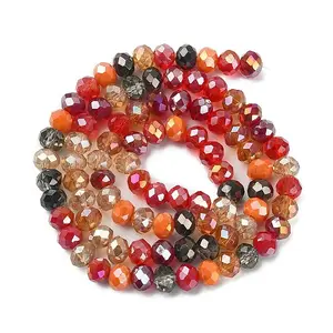 Electroplate Glass Beads Strands