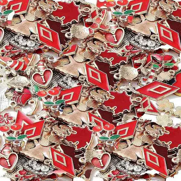 Alloy Enamel Pendants