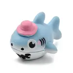 Sea Animals Opaque Resin Shark with Hat Figurine
