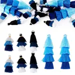 16Pcs 4 Styles Nylon Tassel Decorations