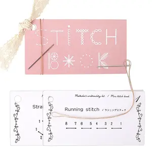 2 Sets Paper Sewing Exercise Book