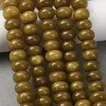 Dyed Natural White Jade Beads Strands