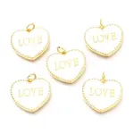 Brass Enamel Pendants