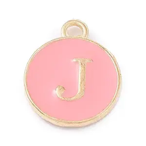 Golden Plated Alloy Enamel Charms