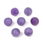 Dyed Natural Myanmar Jade Burmese Jade Carved Beads