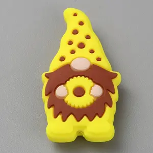 Gnome Food Grade Eco-Friendly Silicone Focal Beads