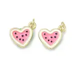 Brass Enamel Pendants